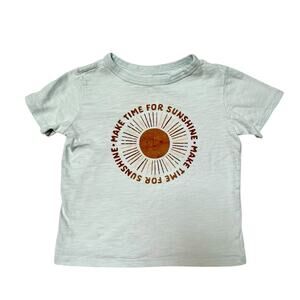 Little Co Make Time for Sunshine Graphic Tee Size 4T
